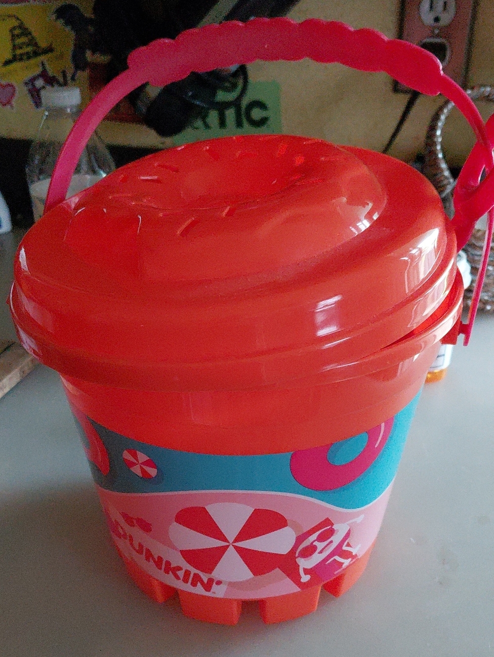 Dunkin Munchkin Bucket